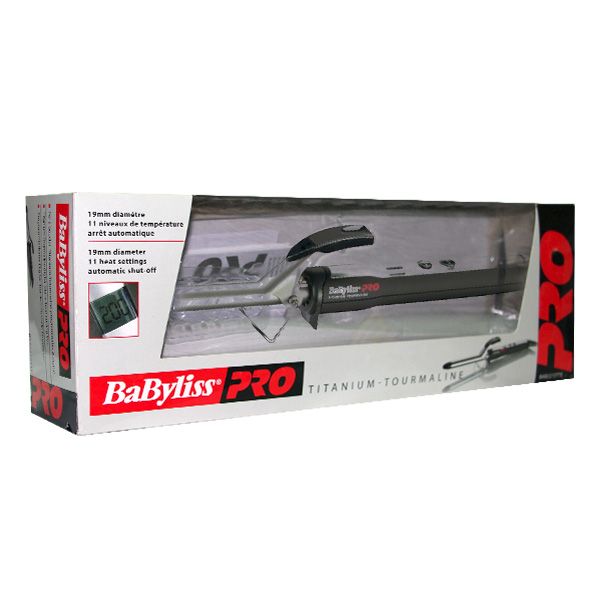 Плойка щипцы для волос Babyliss TITANIUM-TOURMALINE